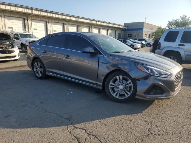 5NPE34AF8JH638136 - 2018 HYUNDAI SONATA SPORT رمادي صورة 4