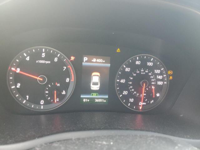 5NPE34AF8JH638136 - 2018 HYUNDAI SONATA SPORT رمادي صورة 9