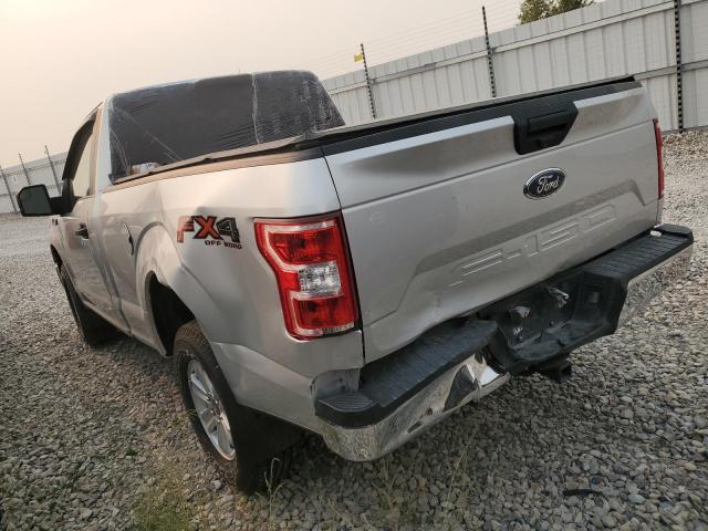 1FTMF1E52JKF27912 - 2018 FORD F150 SILVER photo 2