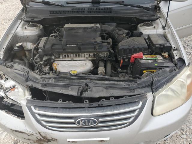 KNAFE122785579659 - 2008 KIA SPECTRA EX SILVER photo 11