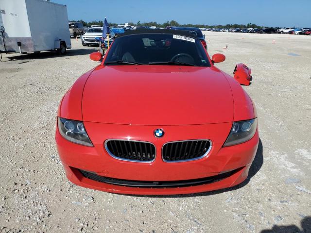 4USBU33566LW66612 - 2006 BMW Z4 3.0 RED photo 5