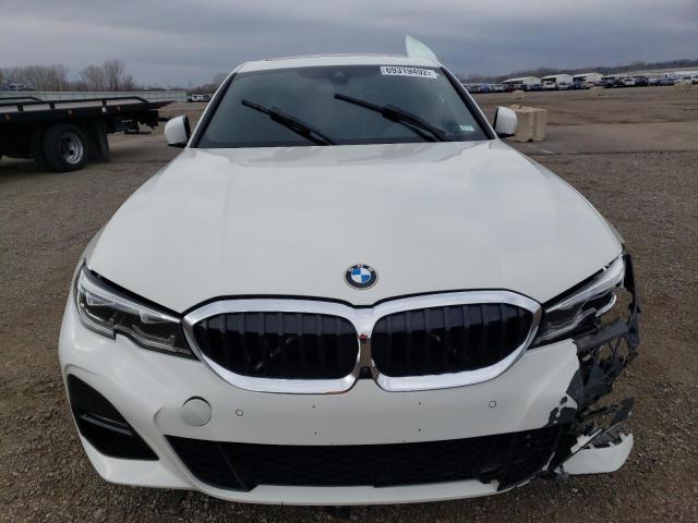 WBA5R7C58KAE82998 - 2019 BMW 330XI თეთრი ფოტო 5
