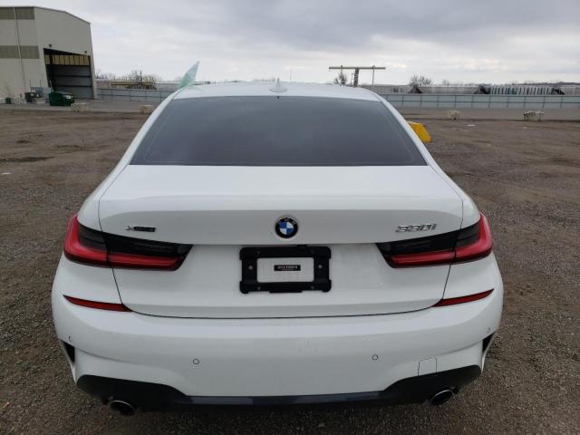 WBA5R7C58KAE82998 - 2019 BMW 330XI WHITE photo 6