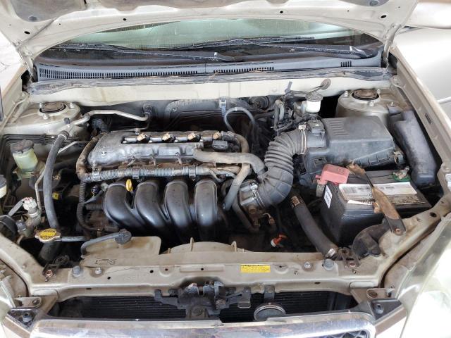 2T1BR30E26C636459 - 2006 TOYOTA COROLLA CE GOLD photo 11