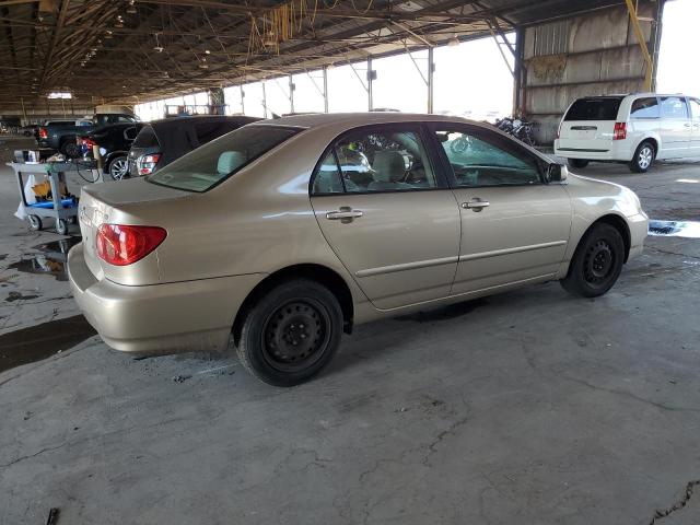 2T1BR30E26C636459 - 2006 TOYOTA COROLLA CE GOLD photo 3