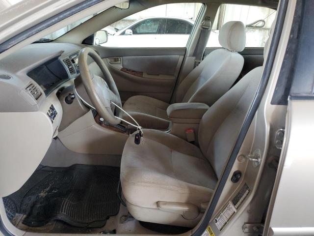 2T1BR30E26C636459 - 2006 TOYOTA COROLLA CE GOLD photo 7