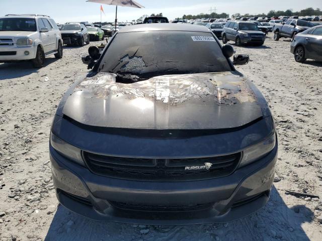 2C3CDXKT6FH739304 - 2015 DODGE CHARGER POLICE GRAY photo 5