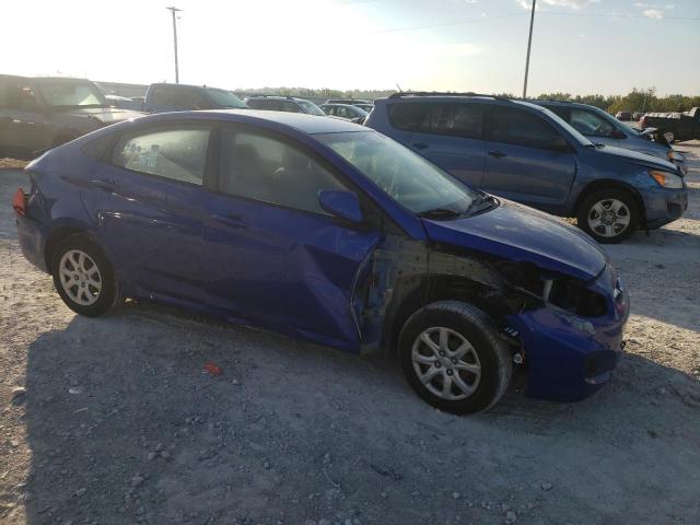 KMHCT4AE3EU731796 - 2014 HYUNDAI ACCENT GLS BLUE photo 4