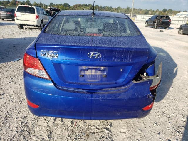 KMHCT4AE3EU731796 - 2014 HYUNDAI ACCENT GLS BLUE photo 6