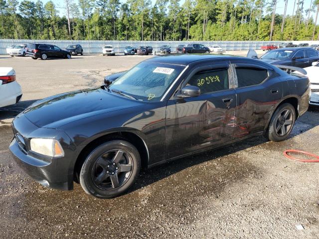 2B3CA2CV8AH251215 - 2010 DODGE CHARGER BLACK photo 1