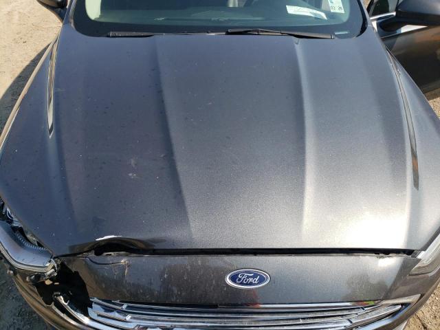 3FA6P0H76JR113336 - 2018 FORD FUSION SE GRAY photo 11