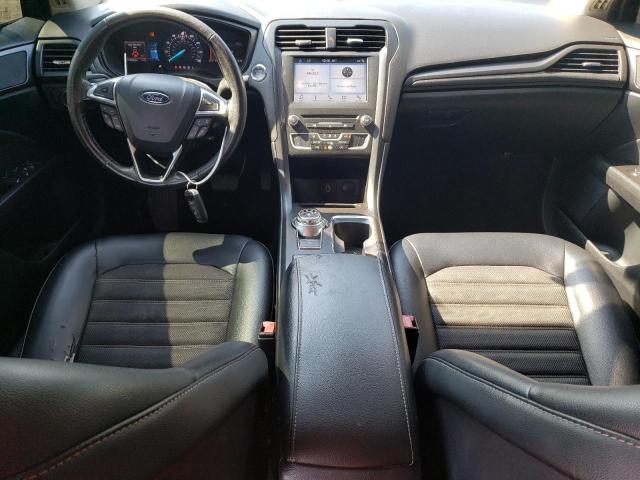 3FA6P0H76JR113336 - 2018 FORD FUSION SE GRAY photo 8