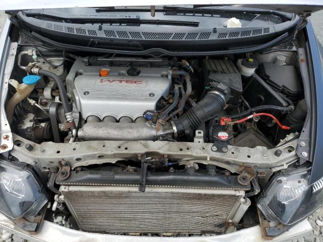 2HGFG21548H704688 - 2008 HONDA CIVIC SI SILVER photo 11