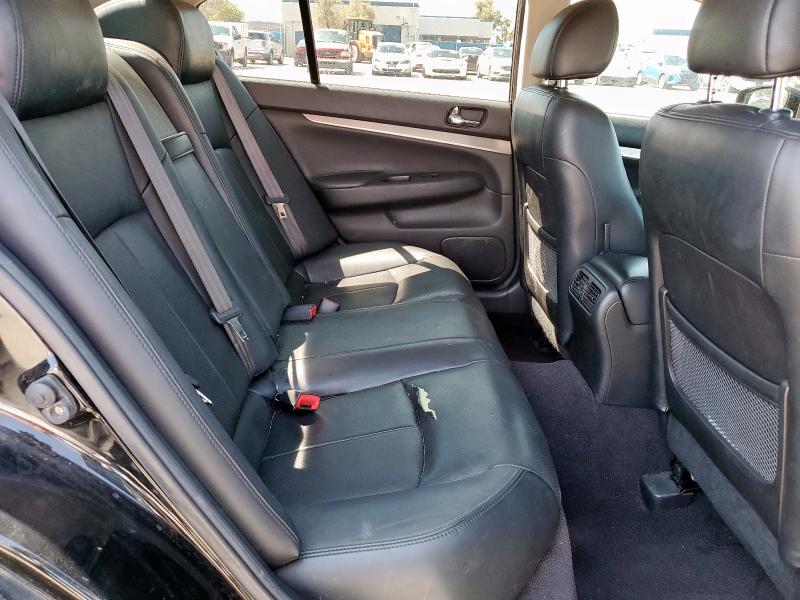 JN1CV6AP8DM720581 - 2013 INFINITI G37 BASE BLACK photo 10