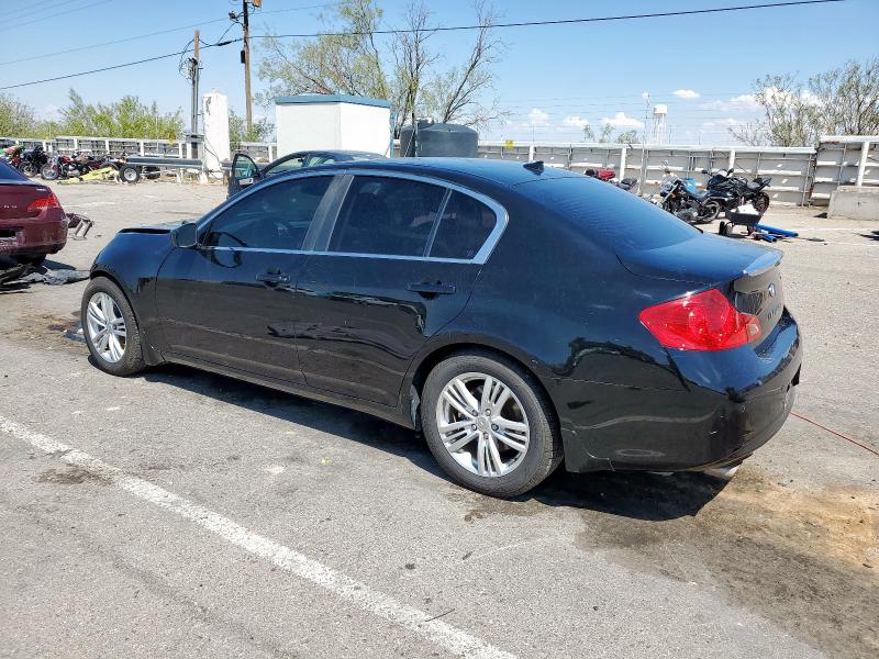 JN1CV6AP8DM720581 - 2013 INFINITI G37 BASE BLACK photo 2