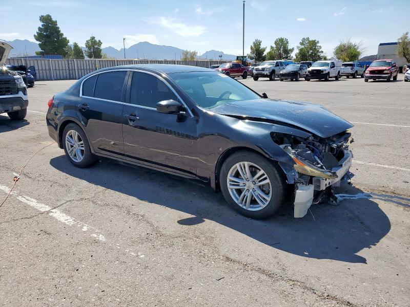 JN1CV6AP8DM720581 - 2013 INFINITI G37 BASE BLACK photo 4