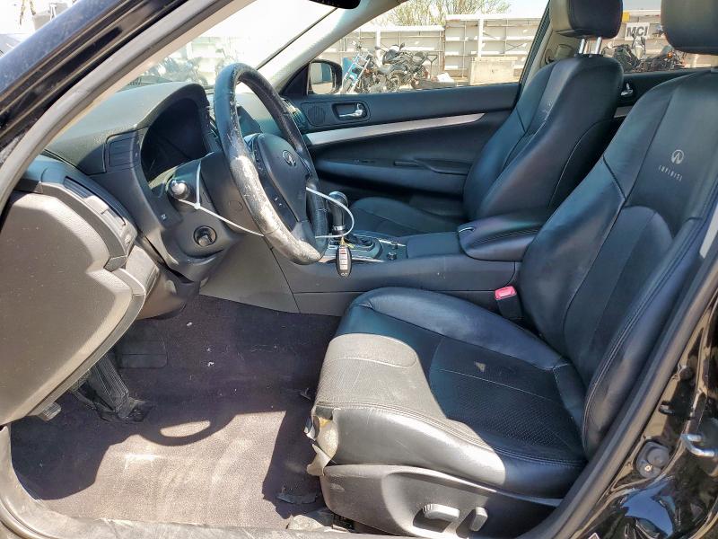 JN1CV6AP8DM720581 - 2013 INFINITI G37 BASE BLACK photo 7