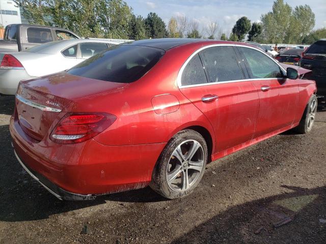 WDDZF4KB9HA283893 - 2017 MERCEDES-BENZ E 300 4MATIC RED photo 3