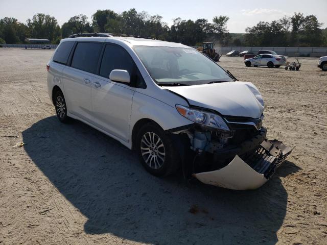 5TDYZ3DC9KS971772 - 2019 TOYOTA SIENNA XLE GRAY photo 4