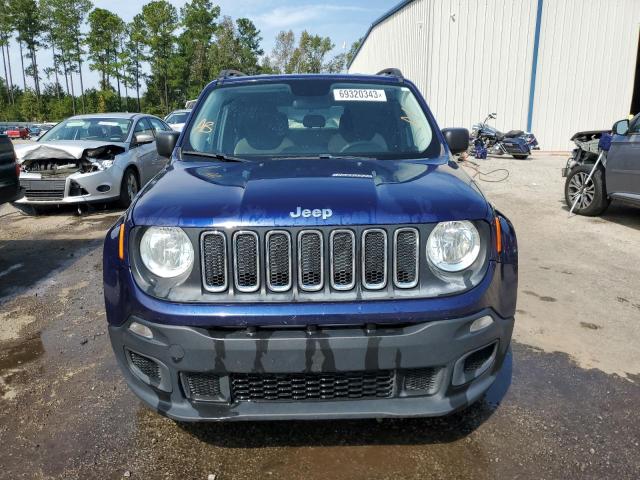 ZACCJAAB1HPF61278 - 2017 JEEP RENEGADE SPORT BLUE photo 5