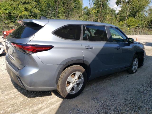 5TDKDRAH9PS003315 - 2023 TOYOTA HIGHLANDER L BLUE photo 3