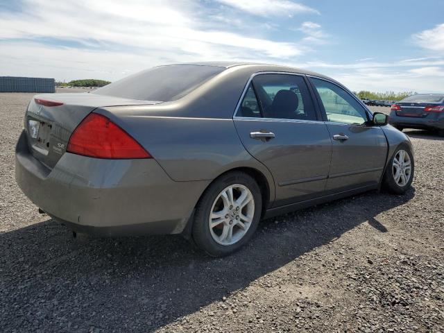1HGCM56777A807589 - 2007 HONDA ACCORD EX GRAY photo 3
