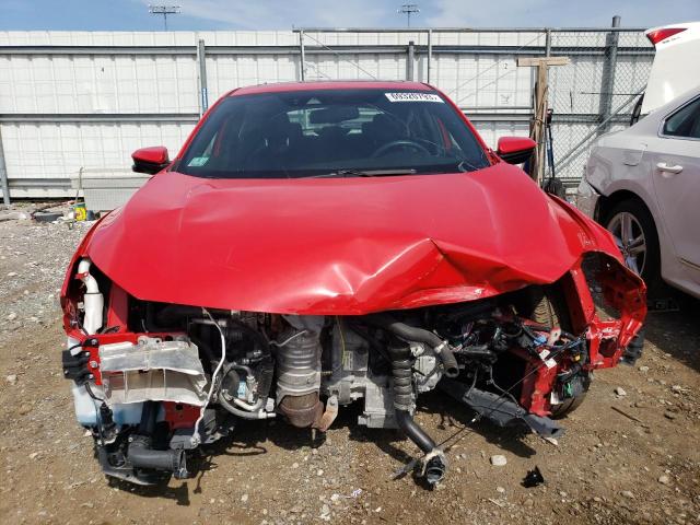 SHHFK7H94KU418497 - 2019 HONDA CIVIC SPORT TOURING RED photo 5