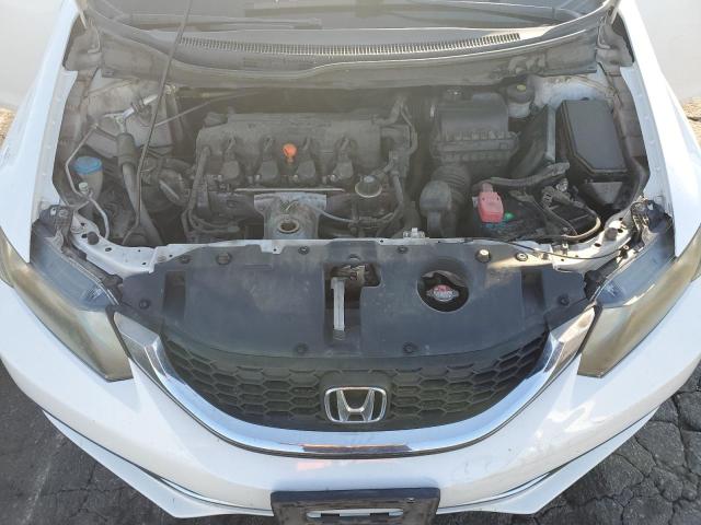 19XFB2F55DE064664 - 2013 HONDA CIVIC LX WHITE photo 11