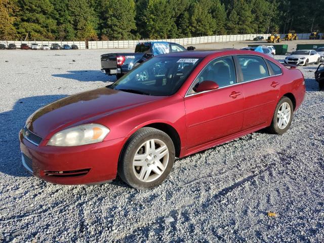 2G1WB5E39D1202665 - 2013 CHEVROLET IMPALA LT RED photo 1