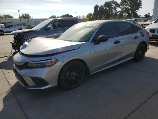 2HGFE2F58NH548228 - 2022 HONDA CIVIC SPORT 银色 照片 1