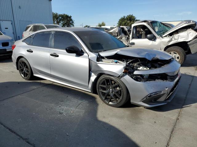 2HGFE2F58NH548228 - 2022 HONDA CIVIC SPORT 银色 照片 4