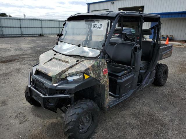 4XARVE876J8038222 - 2018 POLARIS RANGER CREW XP 900 EPS GREEN photo 2