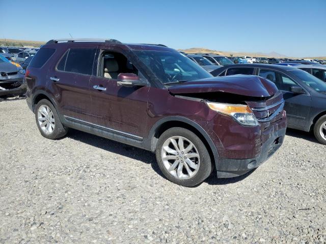 1FMHK8F8XBGA20657 - 2011 FORD EXPLORER LIMITED 勃艮第红 照片 4