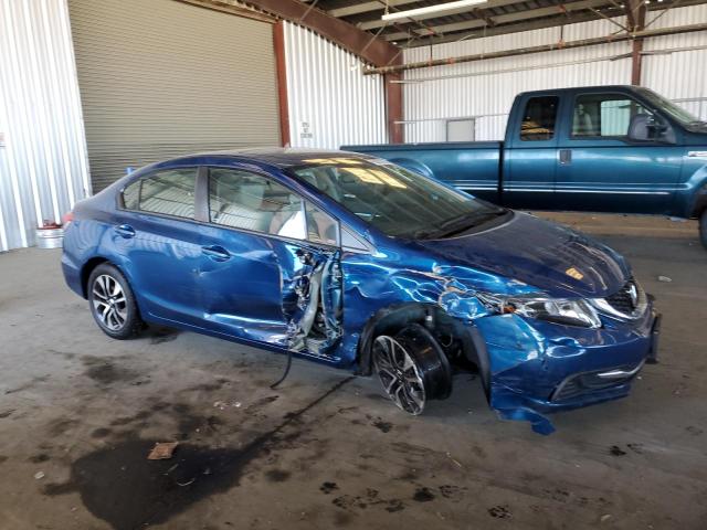 19XFB2F80FE201216 - 2015 HONDA CIVIC EX BLUE photo 4