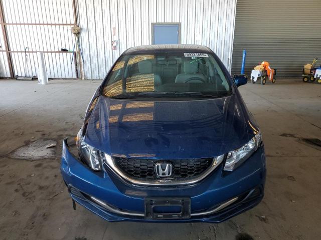 19XFB2F80FE201216 - 2015 HONDA CIVIC EX BLUE photo 5