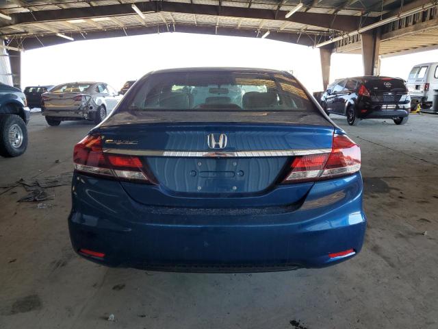 19XFB2F80FE201216 - 2015 HONDA CIVIC EX BLUE photo 6