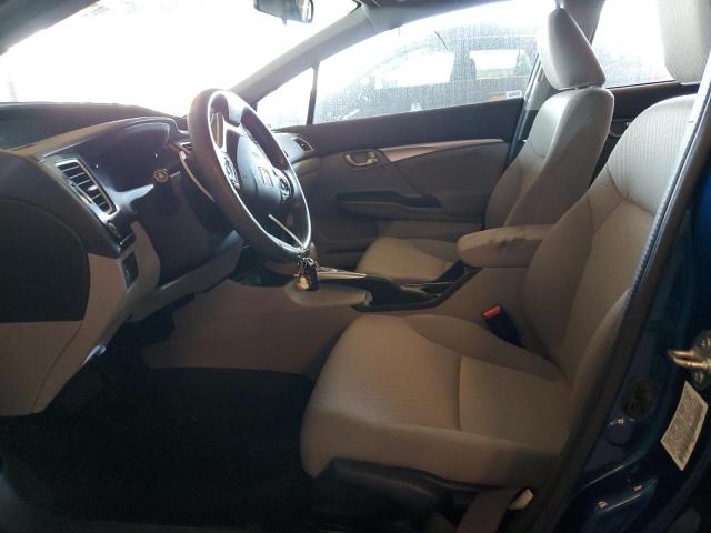 19XFB2F80FE201216 - 2015 HONDA CIVIC EX BLUE photo 7