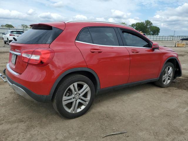 WDCTG4GB4JJ373149 - 2018 MERCEDES-BENZ GLA 250 4MATIC RED photo 3