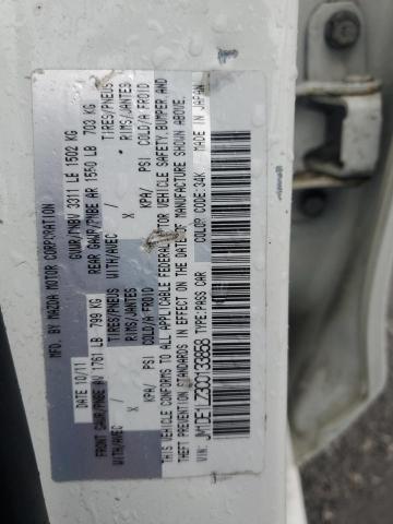 JM1DE1LZ3C0133858 - 2012 MAZDA MAZDA2 白色 照片 13