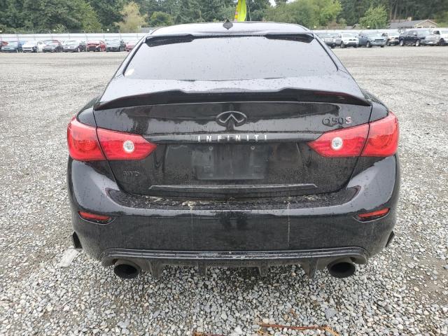 JN1BV7AR4EM700297 - 2014 INFINITI Q50 BASE BLACK photo 6
