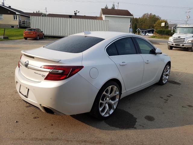 2G4GU5GX7H9117588 - 2017 BUICK REGAL GS WHITE photo 3