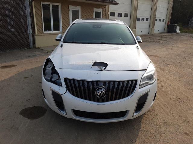 2G4GU5GX7H9117588 - 2017 BUICK REGAL GS WHITE photo 5