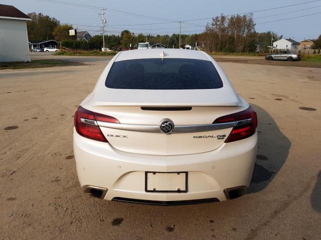 2G4GU5GX7H9117588 - 2017 BUICK REGAL GS WHITE photo 6