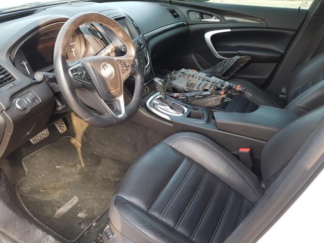 2G4GU5GX7H9117588 - 2017 BUICK REGAL GS WHITE photo 7