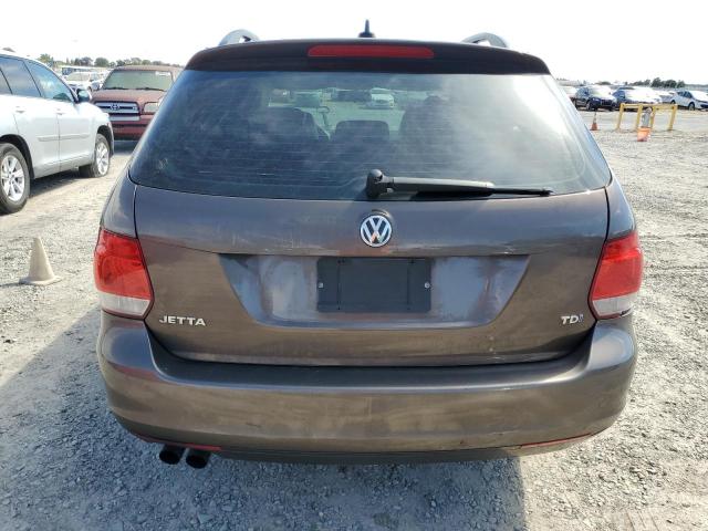 3VWPL7AJ9CM701057 - 2012 VOLKSWAGEN JETTA TDI 棕色 照片 6