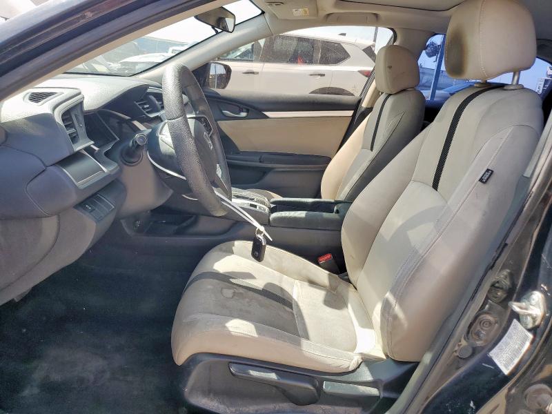 19XFC2F74GE088361 - 2016 HONDA CIVIC EX BLACK photo 7