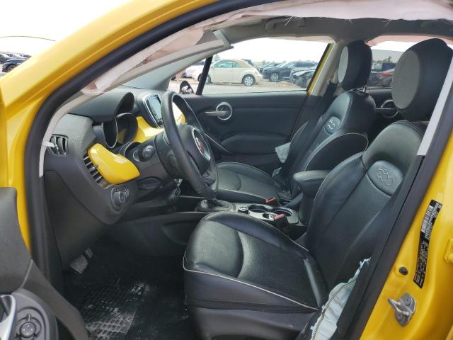 ZFBCFXDB7HP618888 - 2017 FIAT 500X LOUNGE YELLOW photo 7