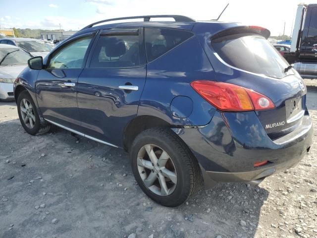 JN8AZ18W69W132364 - 2009 NISSAN MURANO S BLUE photo 2