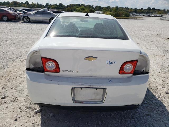 1G1ZC5E0XCF386389 - 2012 CHEVROLET MALIBU 1LT WHITE photo 6
