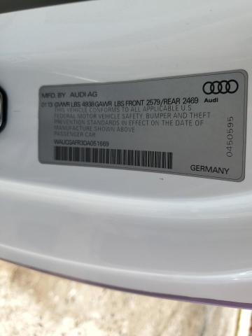 WAUCGAFR3DA051669 - 2013 AUDI S5 PREMIUM PLUS 双色 照片 12